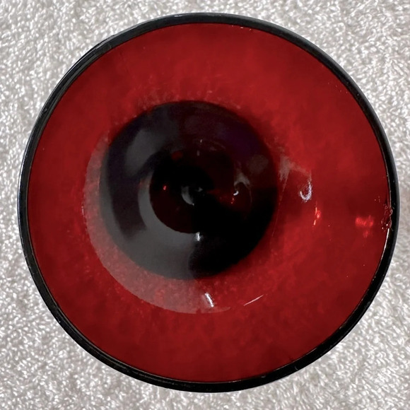 Vintage Anchor Hocking Royal Ruby Sherbet  Depression Glass Mint - Picture 7 of 11